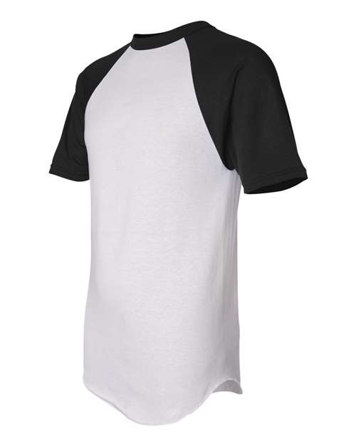 Augusta Sportswear 423 White/ Black side
