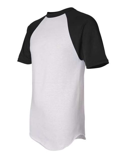 Augusta Sportswear 423 White/ Black side