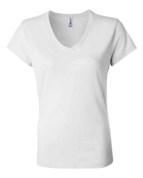 BELLA + CANVAS 6005 White front