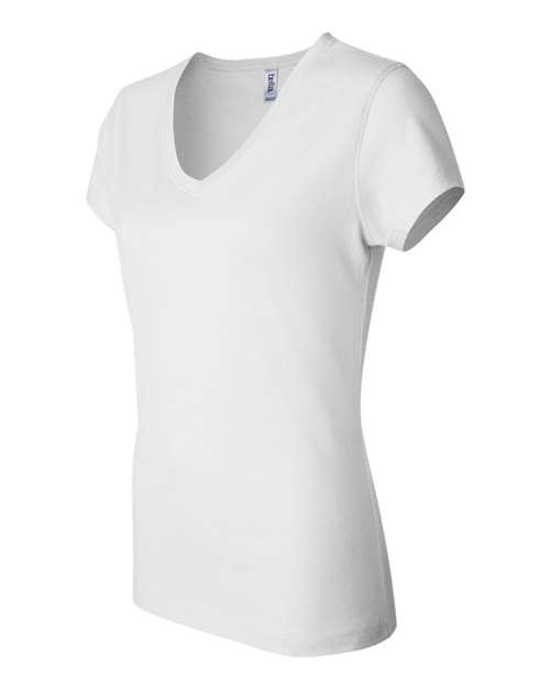 BELLA + CANVAS 6005 White side