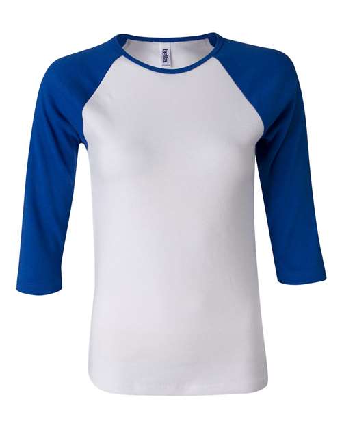 BELLA + CANVAS 2000 White/ True Royal front