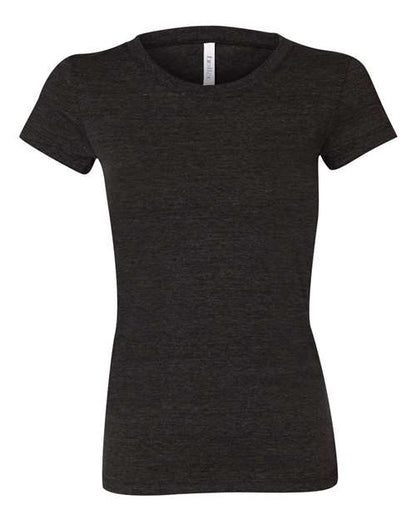 BELLA + CANVAS 8413 Charcoal Black Triblend front