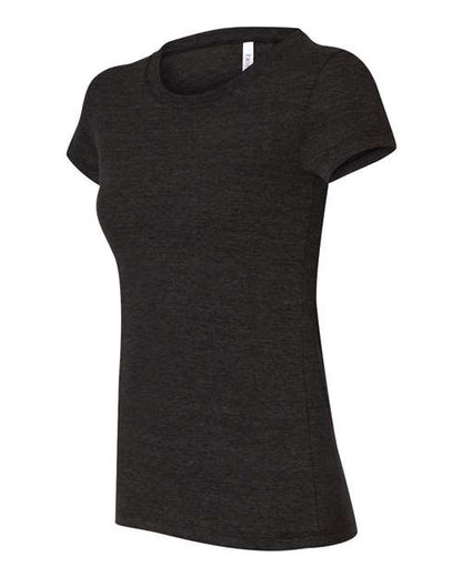 BELLA + CANVAS 8413 Charcoal Black Triblend side