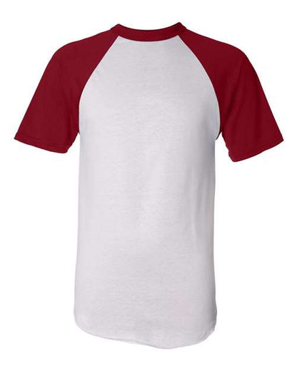 Augusta Sportswear 423 White/ Red front