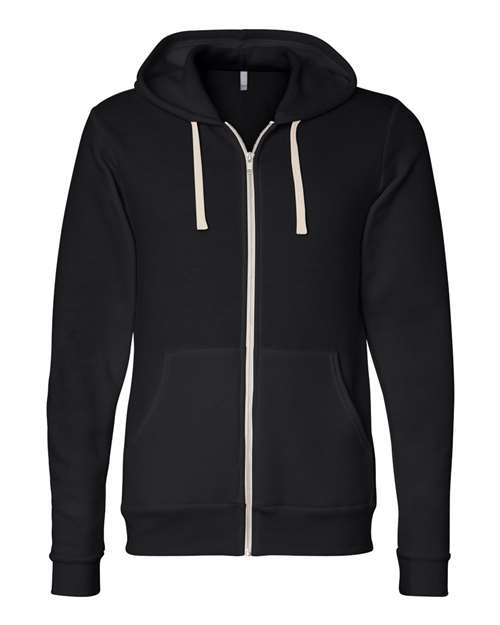 BELLA + CANVAS 3909 Solid Black Triblend front