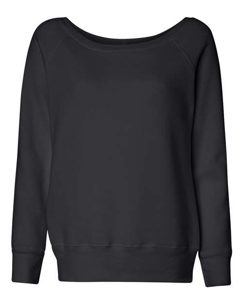 BELLA + CANVAS 7501 Solid Black Triblend front
