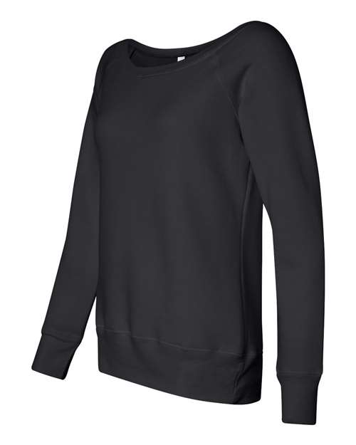 BELLA + CANVAS 7501 Solid Black Triblend side