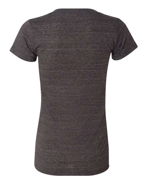BELLA + CANVAS 8435 Charcoal Black Triblend back