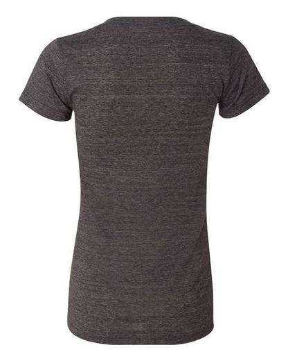BELLA + CANVAS 8435 Charcoal Black Triblend back