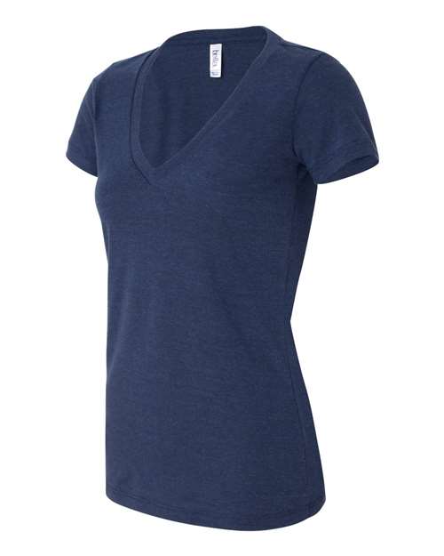 BELLA + CANVAS 8435 Navy Triblend side