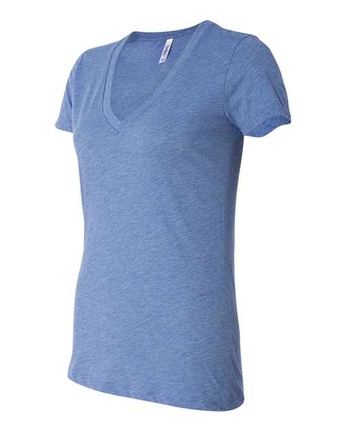 BELLA + CANVAS 8435 Blue Triblend side