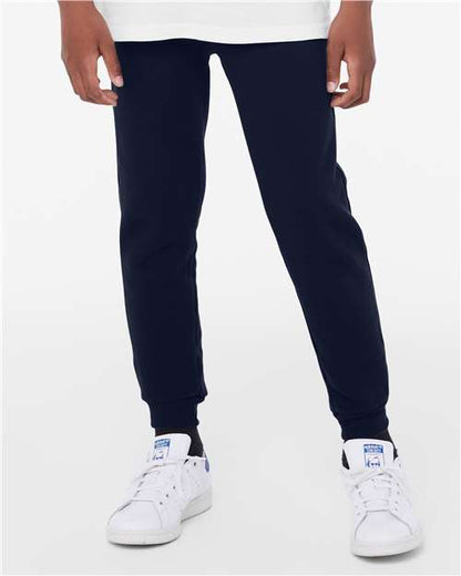 BELLA + CANVAS 3727Y Navy model front