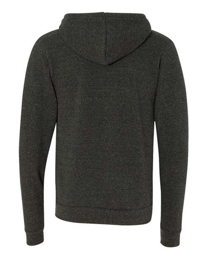 BELLA + CANVAS 3909 Charcoal Black Triblend back