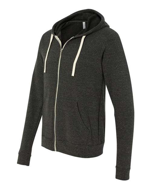 BELLA + CANVAS 3909 Charcoal Black Triblend side