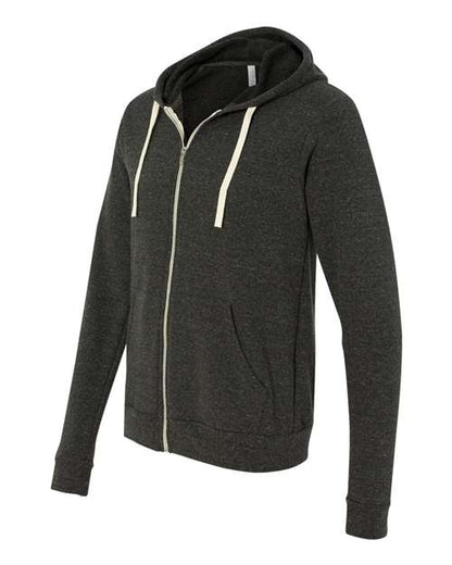 BELLA + CANVAS 3909 Charcoal Black Triblend side