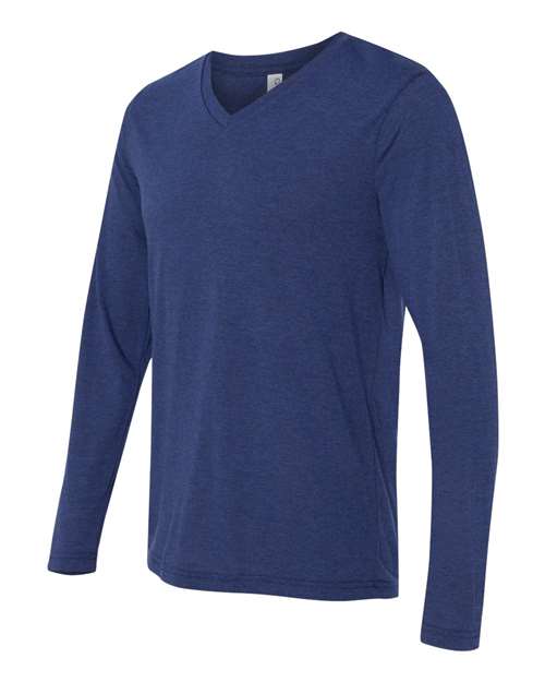 BELLA + CANVAS 3425 Navy Triblend side
