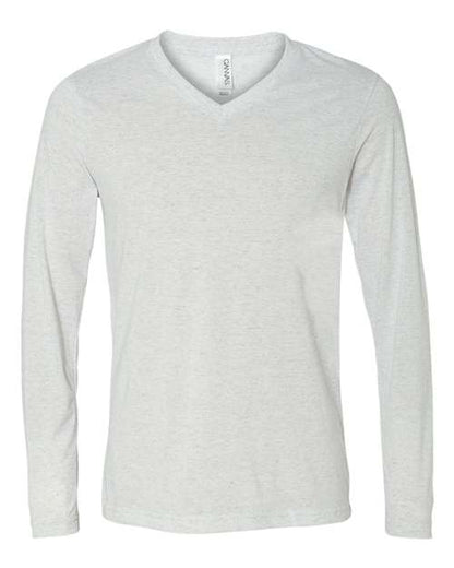 BELLA + CANVAS 3425 White Fleck Triblend front
