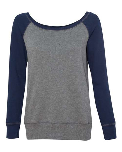 BELLA + CANVAS 7501 Deep Heather/ Navy front