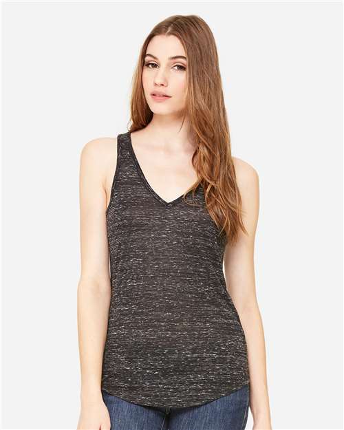 BELLA + CANVAS 8805 Black Marble model front