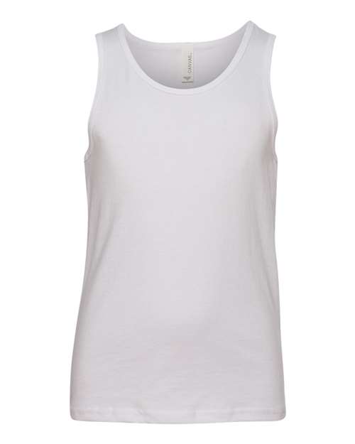 BELLA + CANVAS 3480Y White front