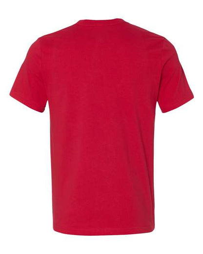 BELLA + CANVAS 3091 Red back