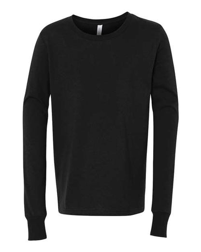 BELLA + CANVAS 3501Y Black front