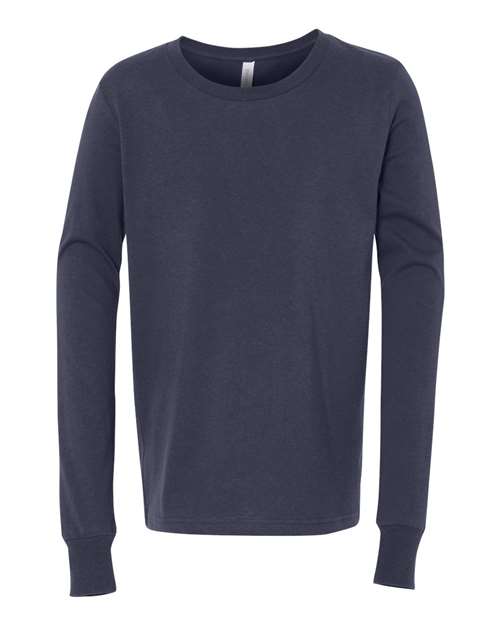 BELLA + CANVAS 3501Y Navy front