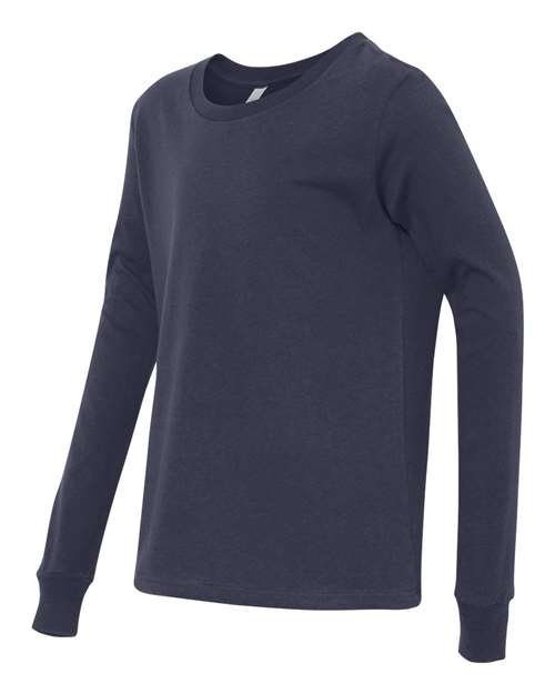 BELLA + CANVAS 3501Y Navy side