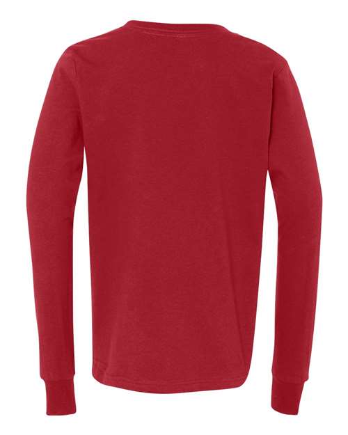 BELLA + CANVAS 3501Y Red back