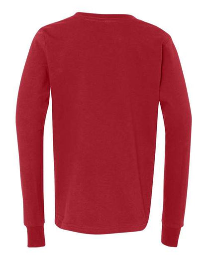 BELLA + CANVAS 3501Y Red back