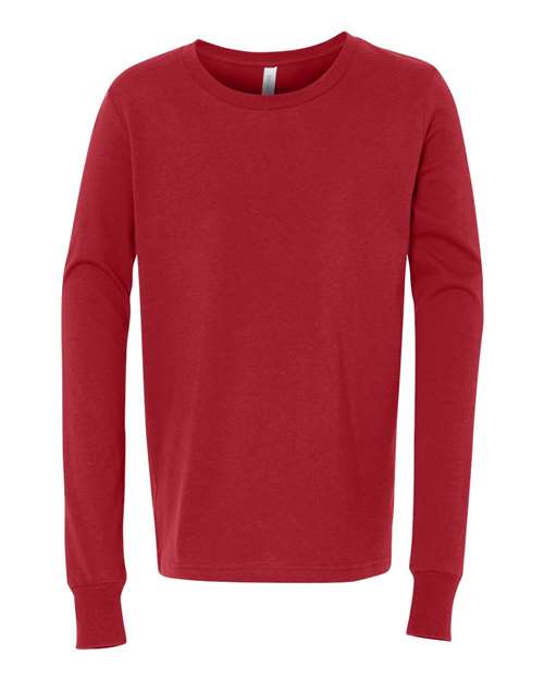 BELLA + CANVAS 3501Y Red front