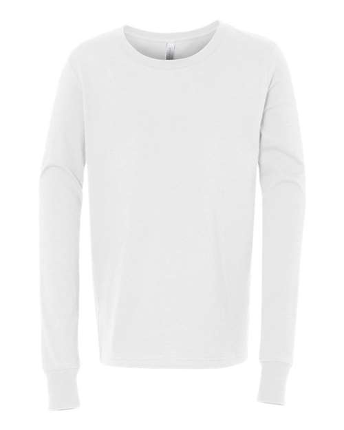 BELLA + CANVAS 3501Y White front