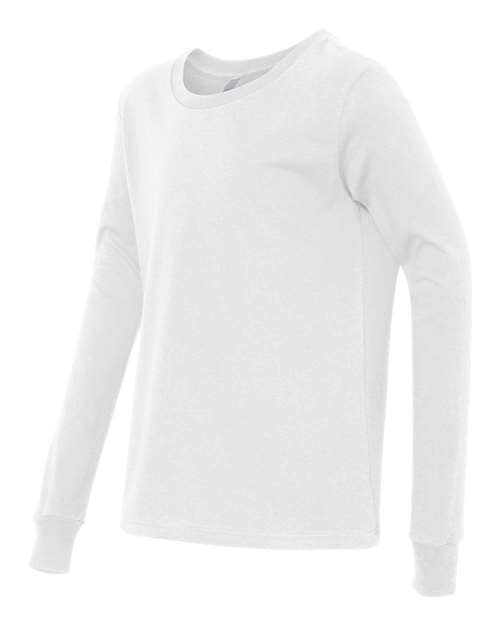 BELLA + CANVAS 3501Y White side