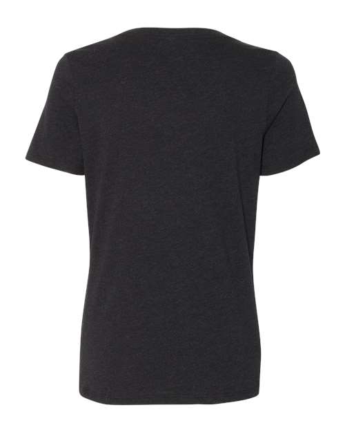 BELLA + CANVAS 6405CVC Black Heather back