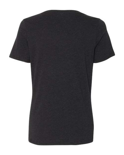BELLA + CANVAS 6405CVC Black Heather back