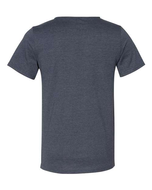 BELLA + CANVAS 3014 Heather Navy back