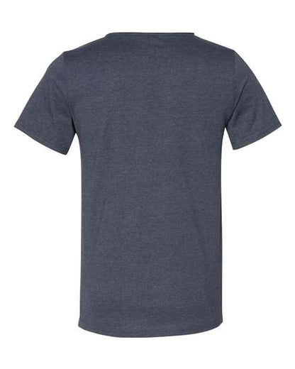 BELLA + CANVAS 3014 Heather Navy back