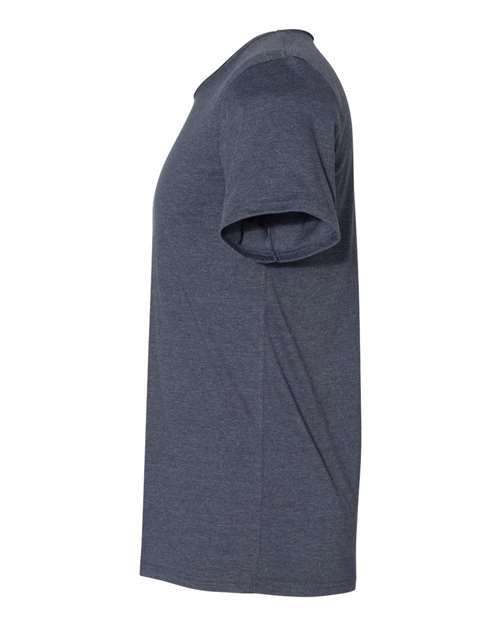 BELLA + CANVAS 3014 Heather Navy direct side