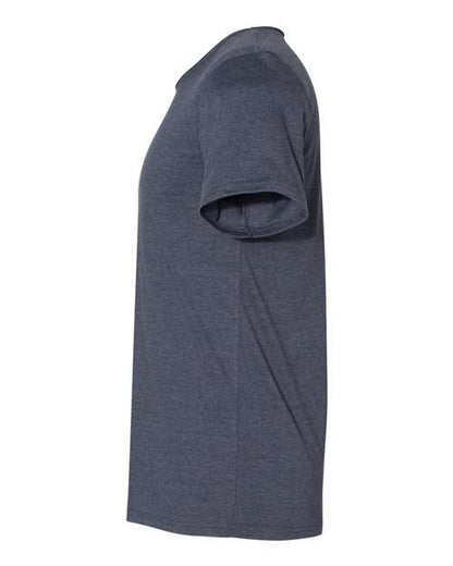 BELLA + CANVAS 3014 Heather Navy direct side
