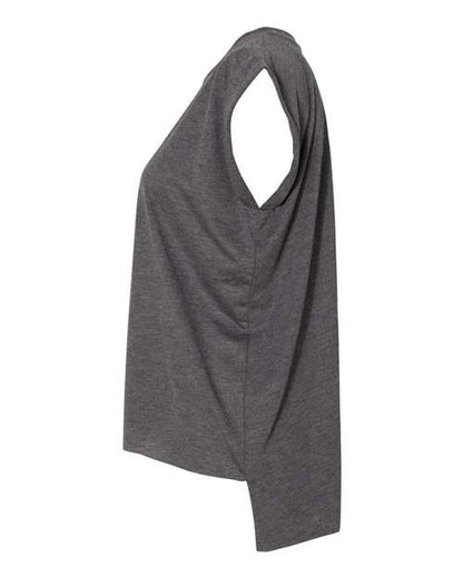 BELLA + CANVAS 8804 Dark Grey Heather direct side