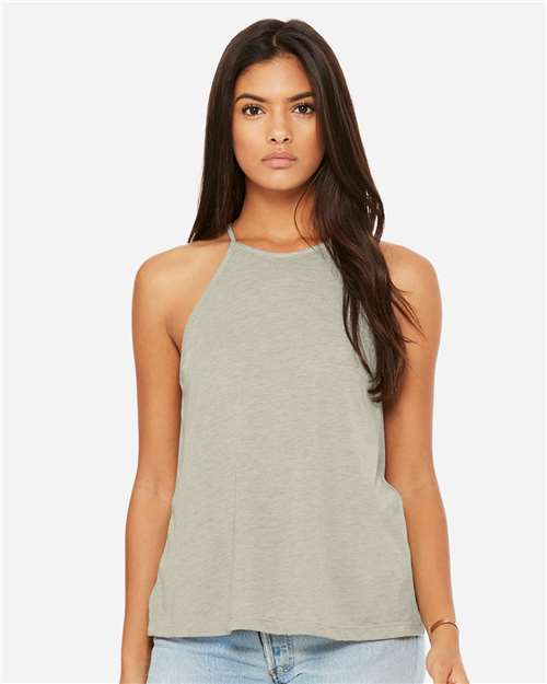 BELLA + CANVAS 8809 Heather Stone model front