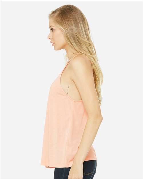 BELLA + CANVAS 8809 Peach model side