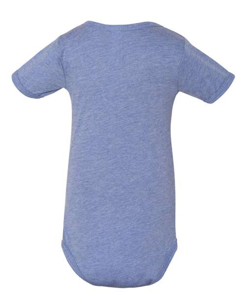 BELLA + CANVAS 134B Blue Triblend back