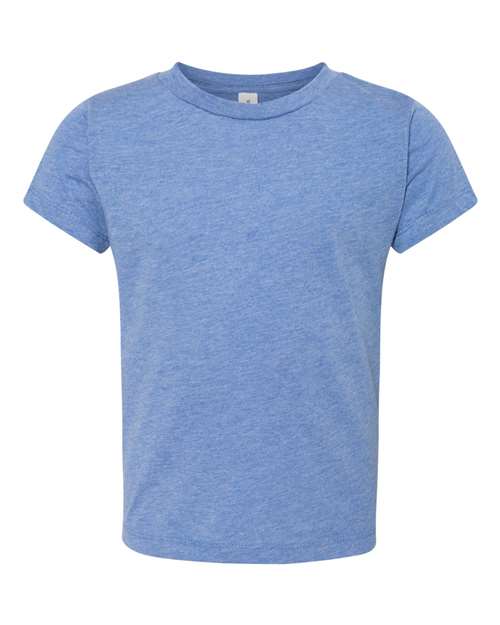 BELLA + CANVAS 3413T Blue Triblend front