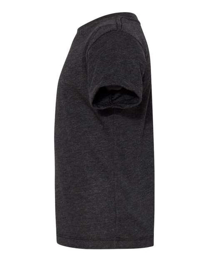 BELLA + CANVAS 3413T Charcoal Black Triblend direct side