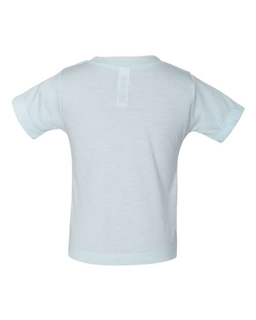 BELLA + CANVAS 3413B Ice Blue Triblend back