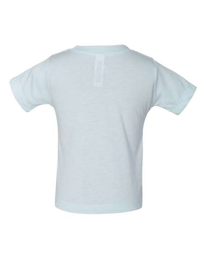 BELLA + CANVAS 3413B Ice Blue Triblend back