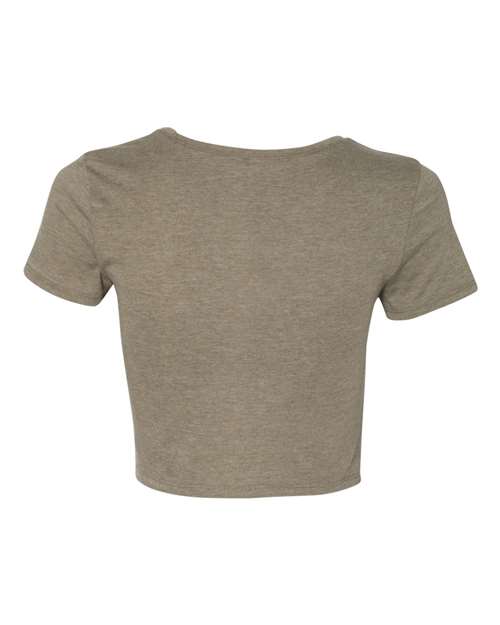 BELLA + CANVAS 6681 Heather Olive back
