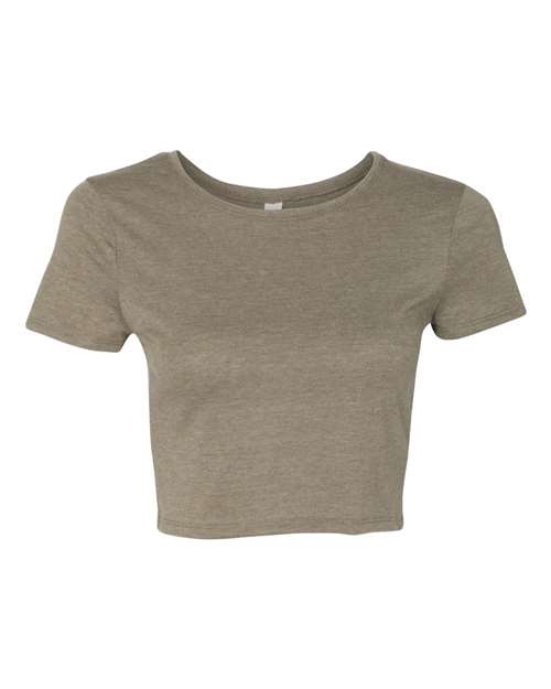 BELLA + CANVAS 6681 Heather Olive front