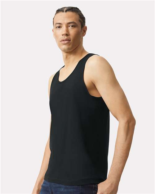 American Apparel 2408 Black model side